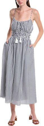 Julia Jordan Seersucker Maxi Dress