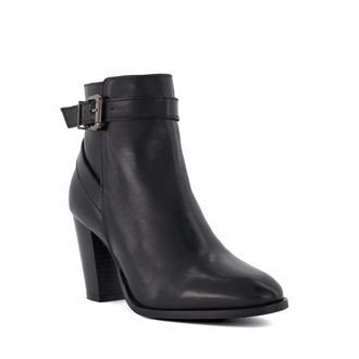 Dune London Womens Ladies Smart Boots - Philippa 2 - Black Leather (archived) - Size UK 6