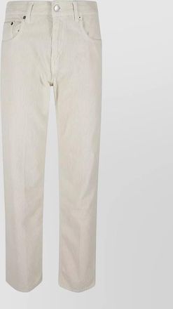 Haikure bonnie velvet trousers belt loops five pockets