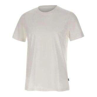 HUGO BOSS Slim Fit Mercerized Cotton T-shirt - male - Boss - T-Shirts - White - 2XL - Tops