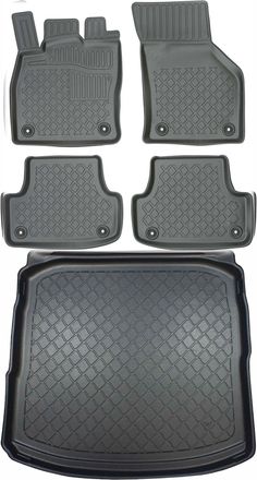 OEM Juego De Alfombrillas Para Coche Y Maletero Para Audi A3 8v Sed&aacute;n (09.2013-03.2020)