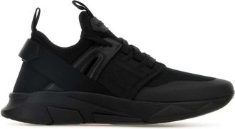Tom Ford Jago Sneakers - Heren - Sneakers - Zwart - 40 EU - Katoen - Schoenen