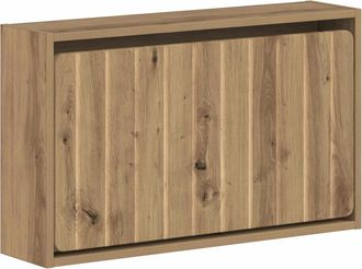 vidaXL Armario De Zapatos Montado En La Pared Zwolle 71 X 17 X 43 Cm Vidaxl