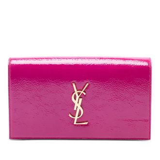 Saint Laurent Pre-owned Saint Laurent Patent Monogram Kate Clutch Ladies M32EY6FU39PK7KEC