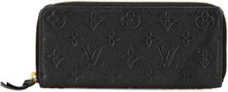 Louis Vuitton Pre-owned Wallets, female, Black, Size: ONE SIZE Pre-owned Leather wallets