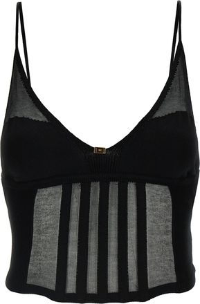 Elisabetta Franchi Transparent Top