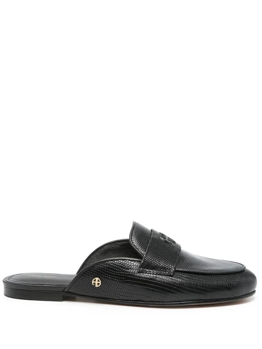 Anine Bing 45mm Jackie heeled sandals - women - Calf Leather