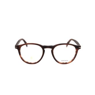 David Beckham Db 1018 Round Frame Tortoiseshell Acetate Eyeglasses