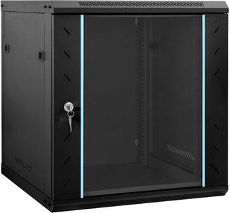 vidaXL Armadietto di rete Nero 60 x 45 x 65 cm Acciaio - Vidaxl