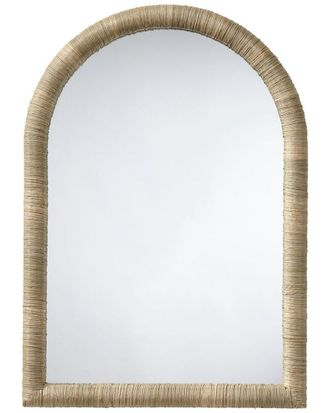 Jamie Young Co. Hilltop Seagrass Arch Wall Mirror