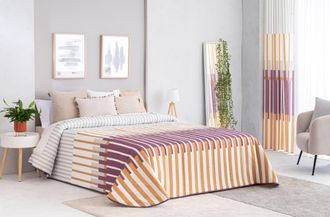 Confecciones Paula Colcha Bouti acolchada relleno 100 gr cama 150 rosa