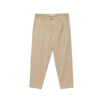 BRIGLIA 1949 Straight Trousers, male, Brown, Size: XL Portofino Straight Trousers