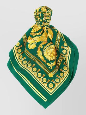 Versace silk printed scarf