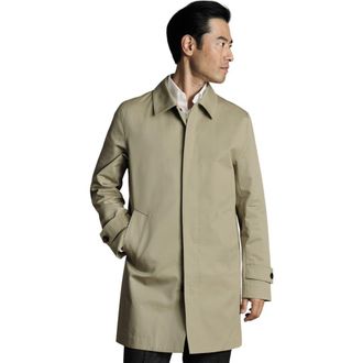 CHARLES TYRWHITT Cotton Raincoat in Stone at Nordstrom, Size 42