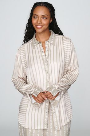 Anthropologie Conditions Apply Blooming Blouse