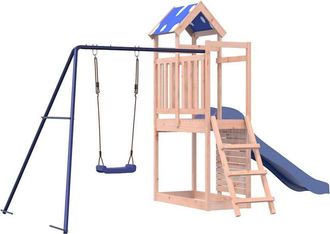 vidaXL Parque Infantil De Exterior Madera Maciza Douglas3156935 Vidaxl