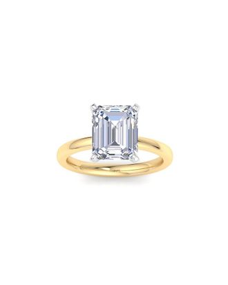 SuperJeweler Superjeweler 14K 4.00 Ct. Tw. Lab-Grown Diamond Ring