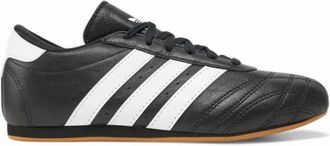 adidas Minimalistische Taekwondo Sneakers - Heren - Skateschoenen - Zwart - 37 1/3 EU - Leer - Fitness