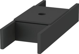 Duravit Separador Interior Reequipable Incl. Tapa, Negro - Duravit
