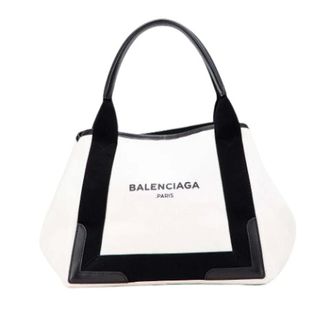 Balenciaga Pre-owned Tote Bags, female, White, Size: ONE SIZE Pre-owned Canvas Tote