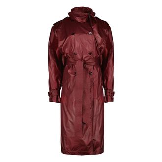 Saint Laurent Dames, Mantels, Rood, Maat: S Nylon