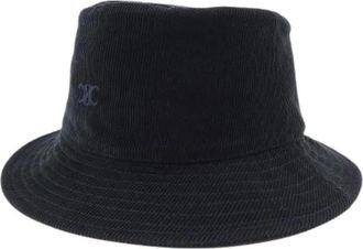 Celine Pre-owned Accessories, male, Black, Size: ONE SIZE Pre-owned Hat