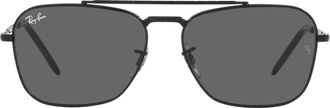 Ray-Ban New Caravan 55mm Square Sunglasses in Black at Nordstrom