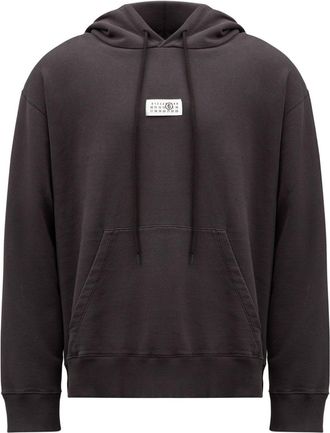 Maison Margiela Felpa con cappuccio - Nero