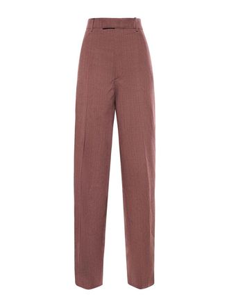 Bottega Veneta Wool And Linen Trousers