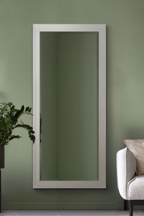 MirrorOutlet Langton White Shabby Chic Dress Mirror 160 x 73 CM | Size: 1 Pack