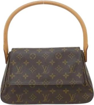 Louis Vuitton Pre-owned Handbags, female, Brown, Size: ONE SIZE Pre-owned Monogram Shoulder Bag