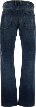 Givenchy Mens Vintage Jeans Blue Cotton