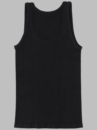 Maison Margiela Cotton Blend Tank Top - Black