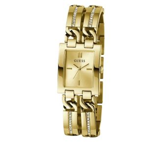 Guess Quartz Horloge Gw0668L2 - Dames - Accessoires - Geel - Maat: ONE Size