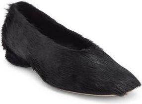 Jeffrey Campbell Trustee Genuine Calf Hair Pump in Black Longhair at Nordstrom Rack, Size 5.5