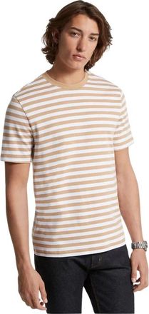 Michael Kors Stijlvol T-shirt - Heren - T-shirts - Beige - L - Tops