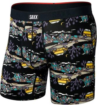 Saxx Vibe Xtra Boxer Brief Fly Kunstfaserunterw&auml;sche f&uuml;r Herren | schwarz