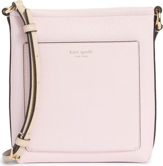 Kate Spade New York ava colorblock pebbled leather crossbody bag in Shimmer Pink Multi at Nordstrom Rack