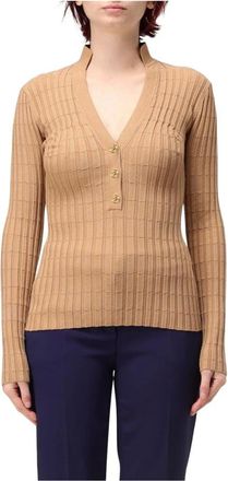 Elisabetta Franchi Donna, Maglie, Marrone, S, new