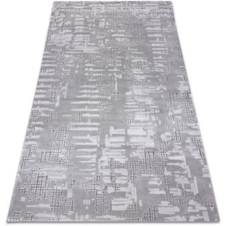 RugsX Rugsx - Carpet acrylic dizayn 8840 light grey grey 80x300 cm