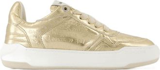 Zadig&Voltaire Womens Sneaker Gold Calfskin