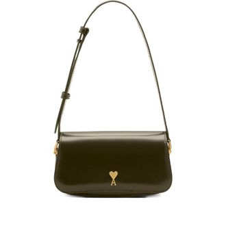 Ami Paris Paris Glazed Paris Shoulder Bag