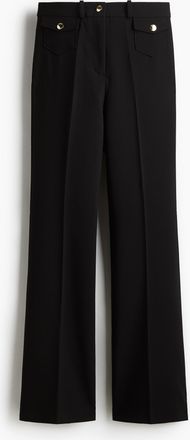 H&M Ausgestellte Hose - Schwarz