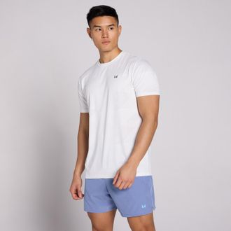 MyProtein Camiseta con gr&aacute;fico Pillar Active Training para hombre de MP - Blanco - XS
