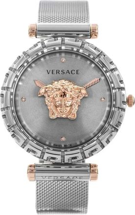 Versace Watches - Dames - Horloges - Grijs - ONE Size - Accessoires