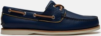 Timberland Classic - Scarpe da barca blu scuro pieno fiore