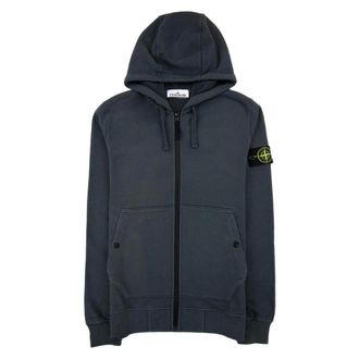 Stone Island Hoodies & sweatvesten, Heren, Grijs, L, Casual Sweatshirt voor dagelijks gebruik
