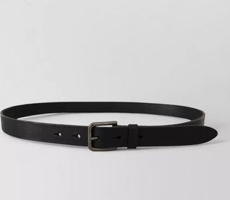 Dolce & Gabbana leather logo buckle belt