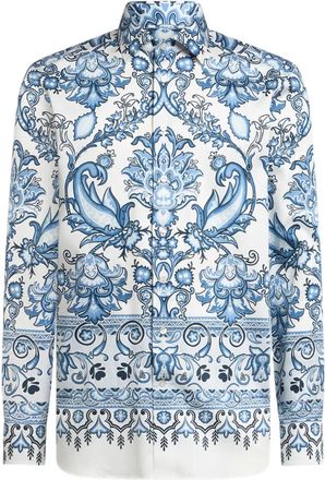 Etro Camicia con stampa - Bianco
