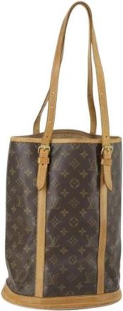 Louis Vuitton Pre-owned Vintage Canvas Bucket Bag - Dames - Vintage Tas - Bruin - ONE Size - Vintage